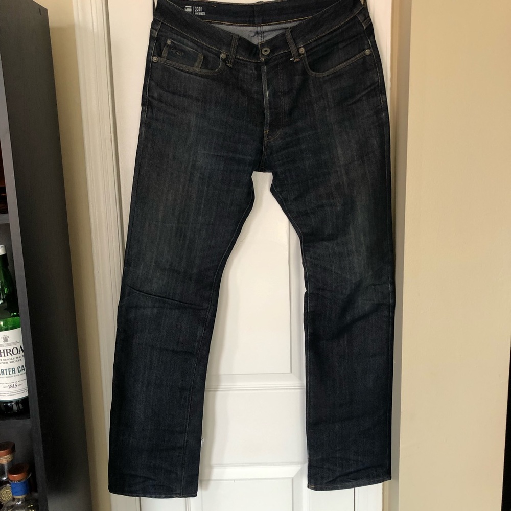 Men’s raw denim